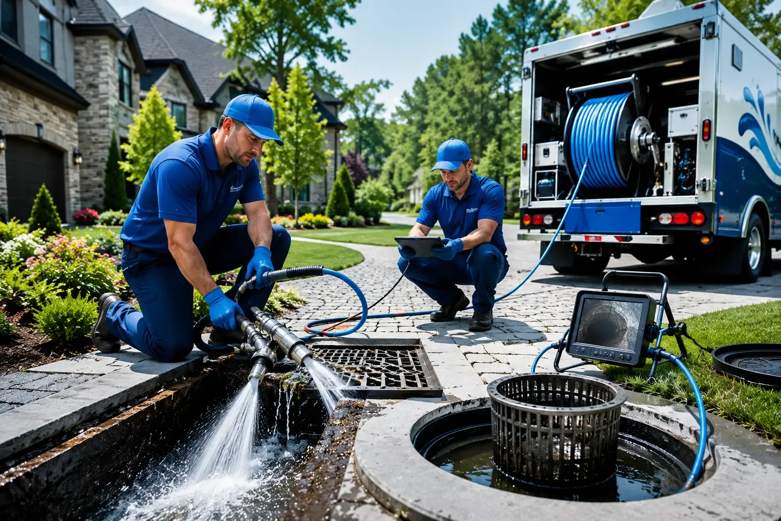 Local outdoor drain cleaning professionals in Helmsburg, IN